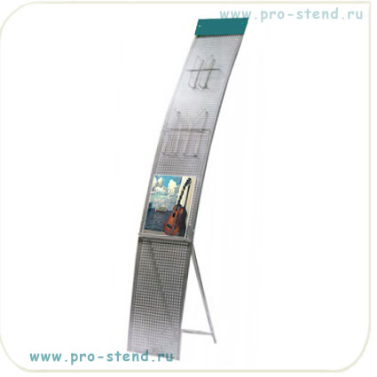 На стойку Парус Бриг возможна установка фриза с логотипом заказчика.