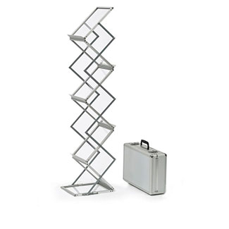 Складная буклетница формата А4
Складная акриловая буклетница "ЗигЗаг"