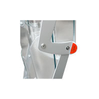 Буклетница выполнена из лёгкого и прочного поликарбоната