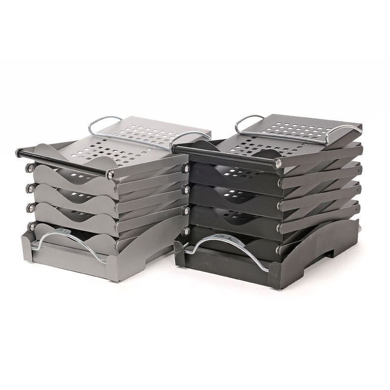 стильная и качественная буклетница SwingUp, цвет серебро или черный-матовый