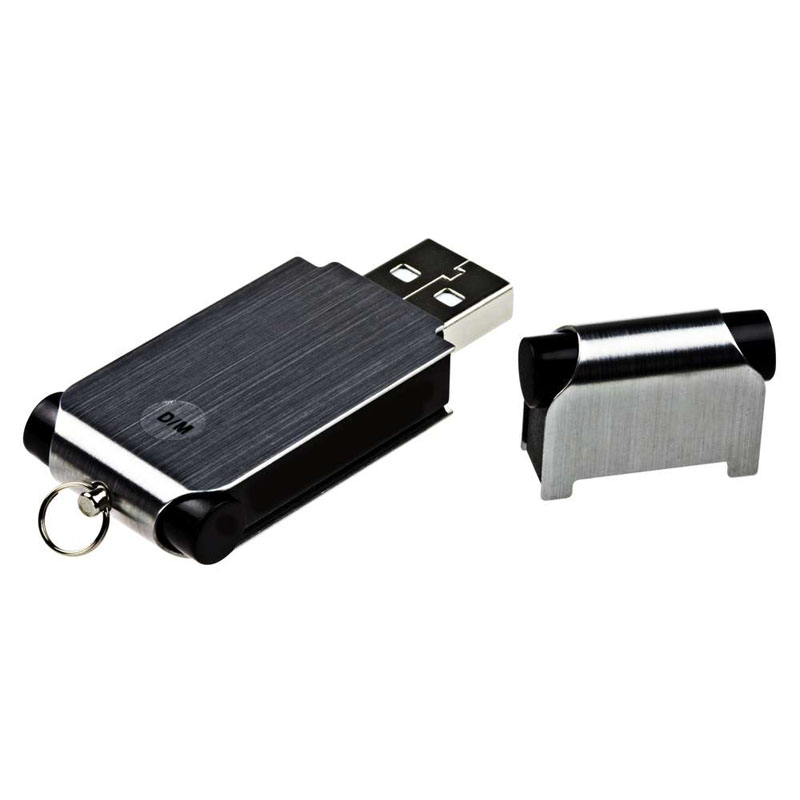 Флешка металлическая.