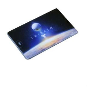 Флешка-визитка Card4 с полноцветной печатью с одной или с двух сторон