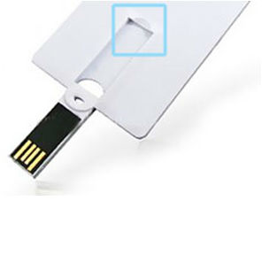 Флешка Card4 пластиковый корпус без нанесения