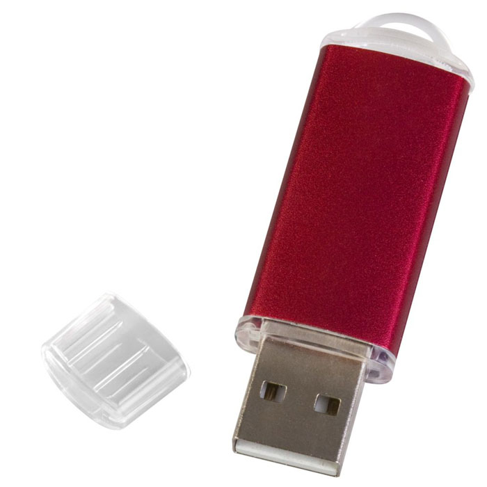 Флешку можно прицепить и носить как брелок.