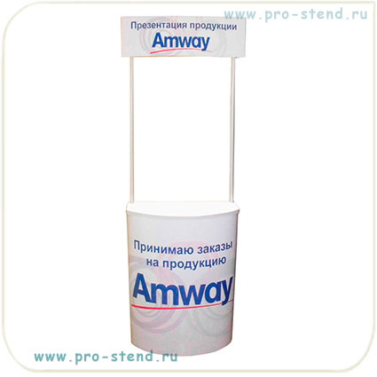 промостойки пластиковые для рекламы парфюмерных и хозяйственных товаров