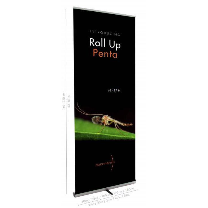 Высокие стенды Penta до 225 см. с регулируемой высотой - роллерные стенды Penta