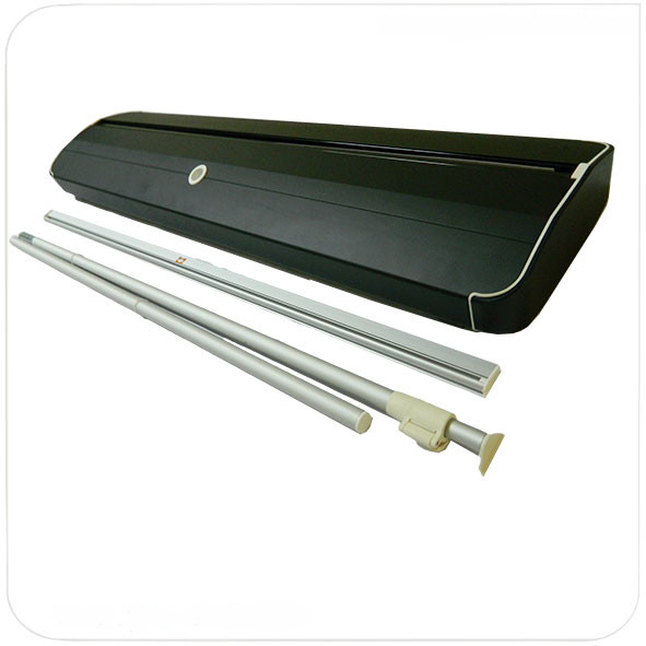 Черный, очень черный стенд роллап Iroll Black