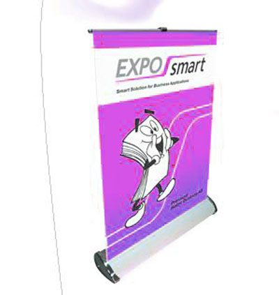 ролл-ап формата А3.
Настольный роллерный стенд Roll-up Roller Desktop A3